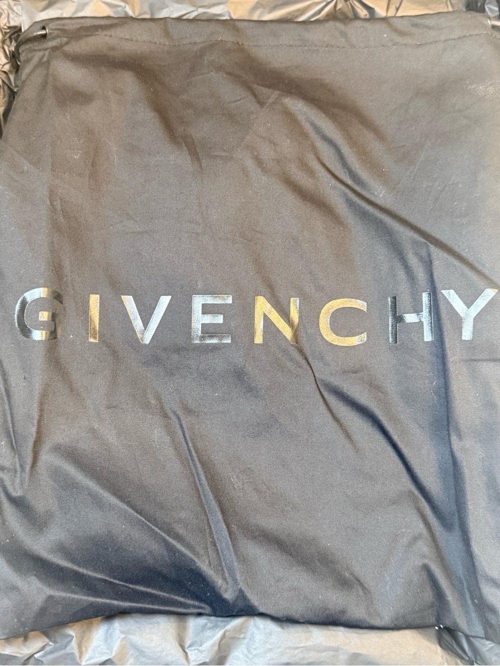 Givenchy Black Combat Rain Boots Lug Sole Size 41 - Picture 7 of 9